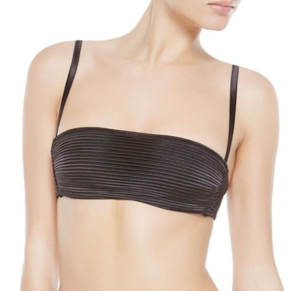 La Perla Tulle Nervures Bandeau Bra